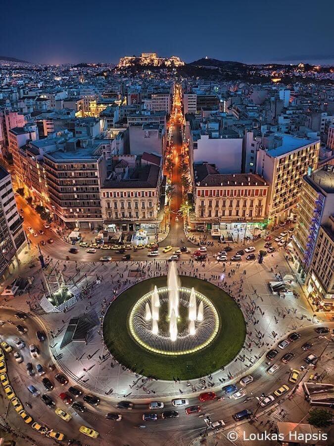 Athena's Home, Sunny Balkony 100m From Metro!